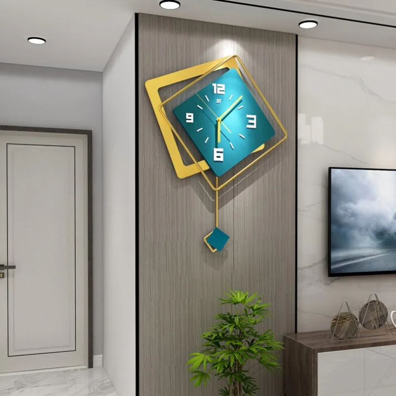 Luxury Watch Europe - Swing Wall Clock Light Luxury Living