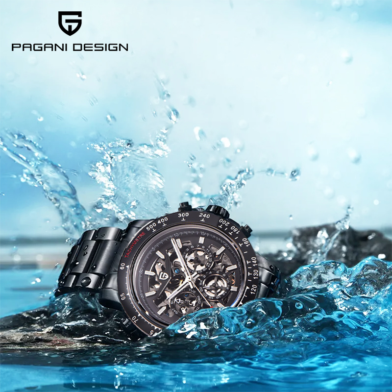 Luxury Watch Design - PAGANI DESIGN Mechanical Automatic Watch Luminous