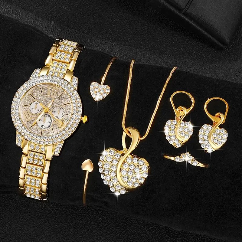 Luxury Watch For - Women's Quartz Watch Gold Luxury Women