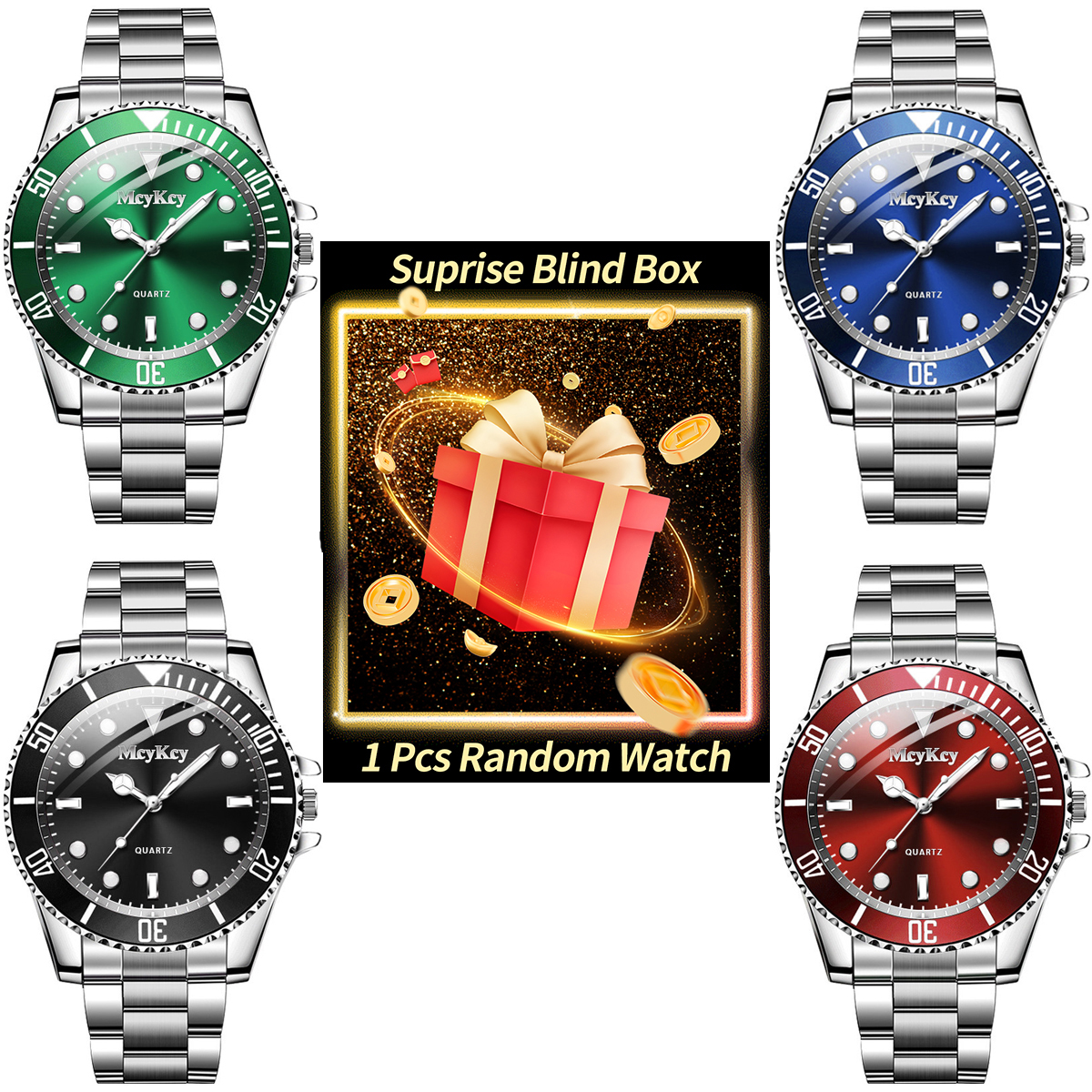 Luxury Watch For - 1PC Surprise Mystery Watch Blind Box-Luxury