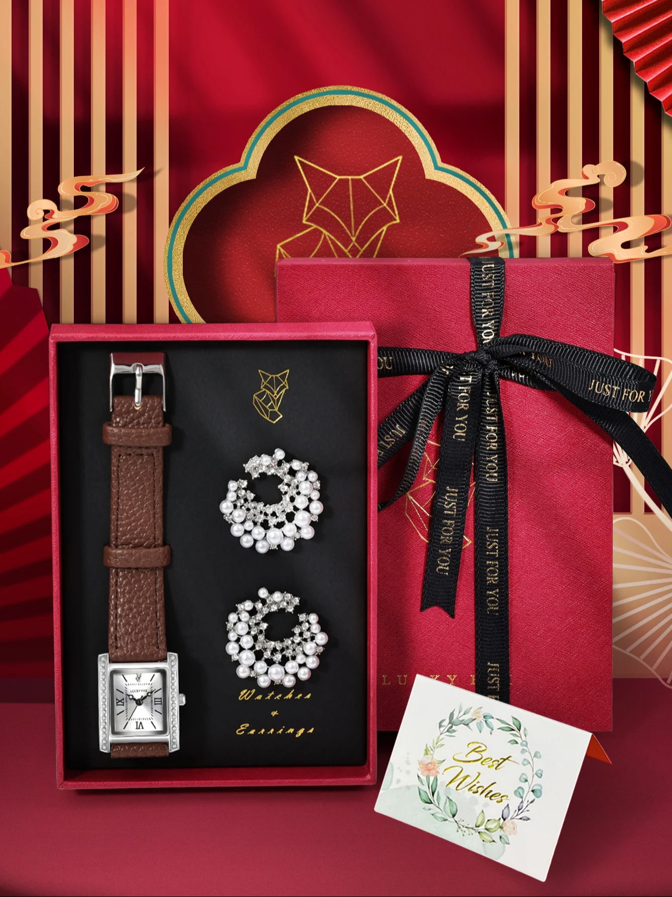Luxury Watch Square - 2pcs luxury women's quartz watch and