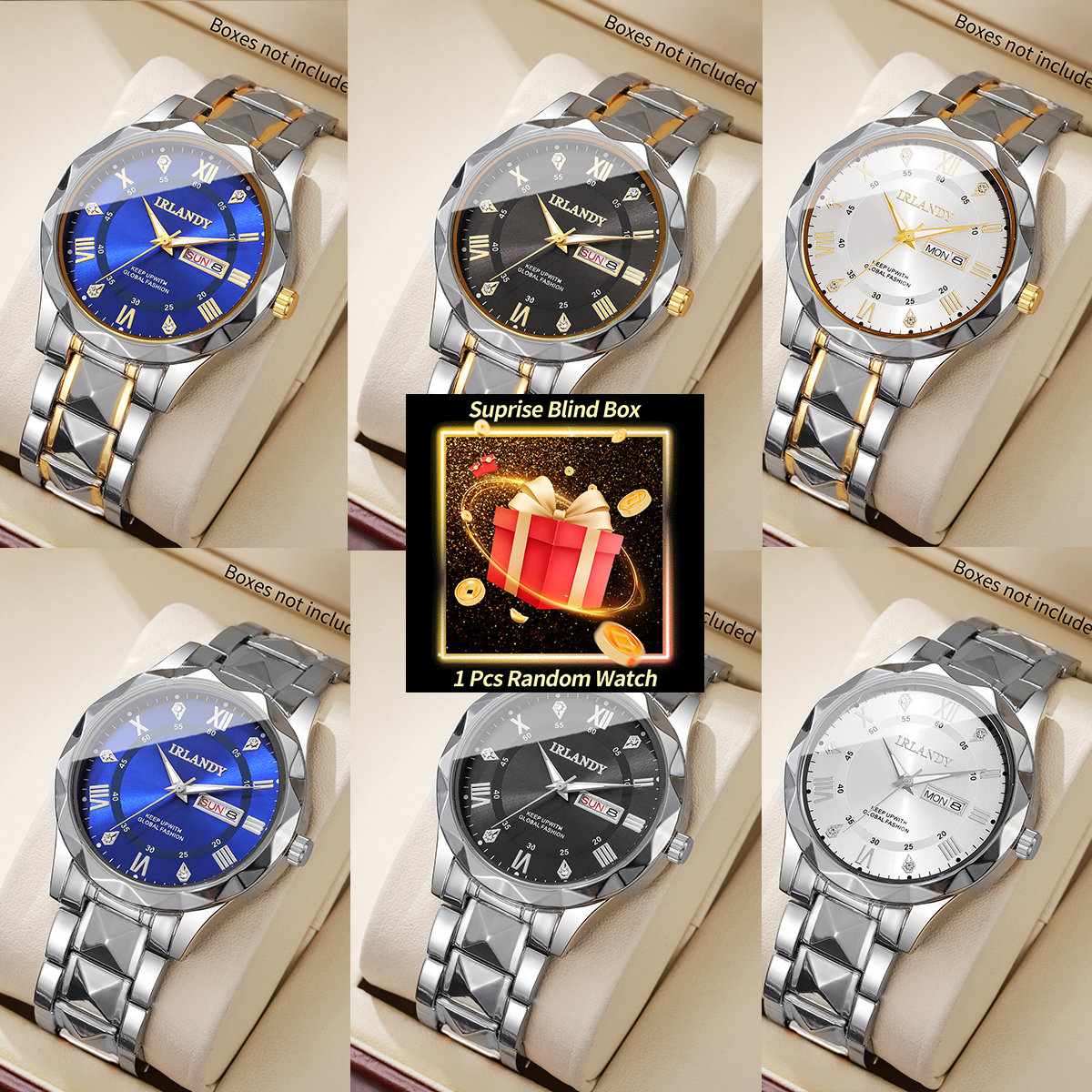 Luxury Watch For - 1PC Surprise Mystery Watch Blind Box-Luxury