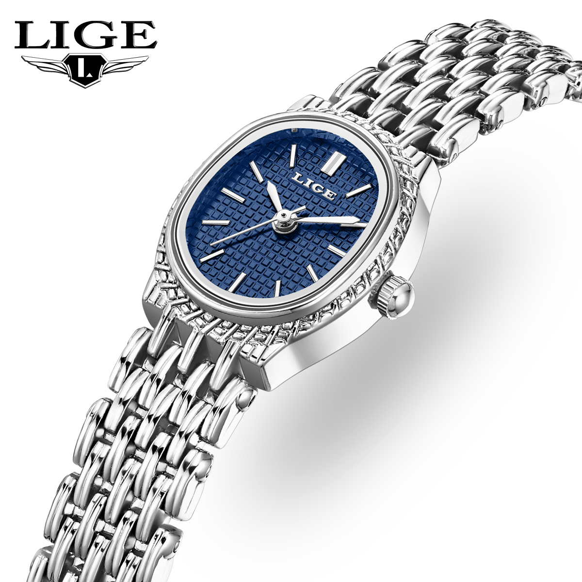 Luxury Watch For - LIGE Fashion Elegant Quartz Woman Watch