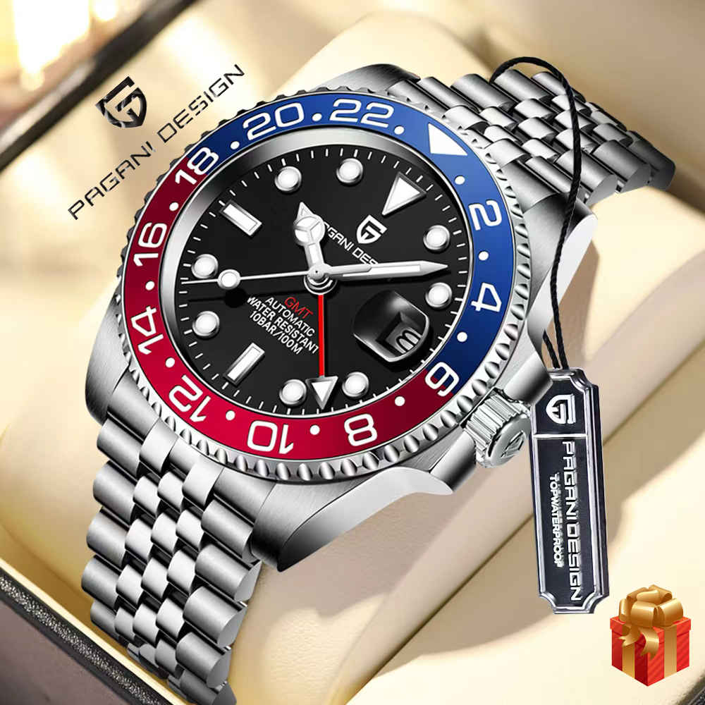 New PAGANI DESIGN GMT Watch Me - Luxury Watch Design 评论和价格