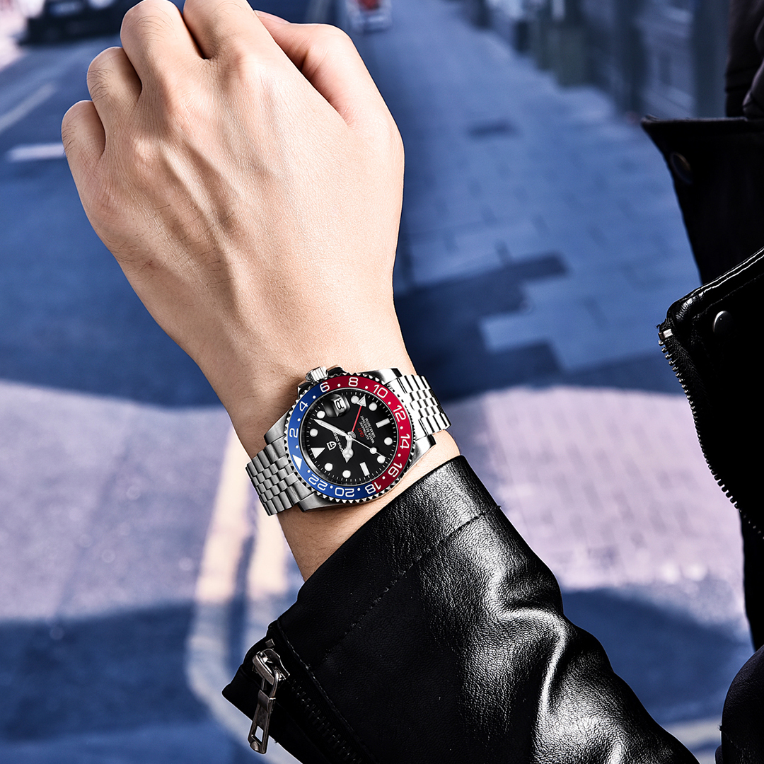 New PAGANI DESIGN GMT Watch Me - Luxury Watch Design 评论和价格