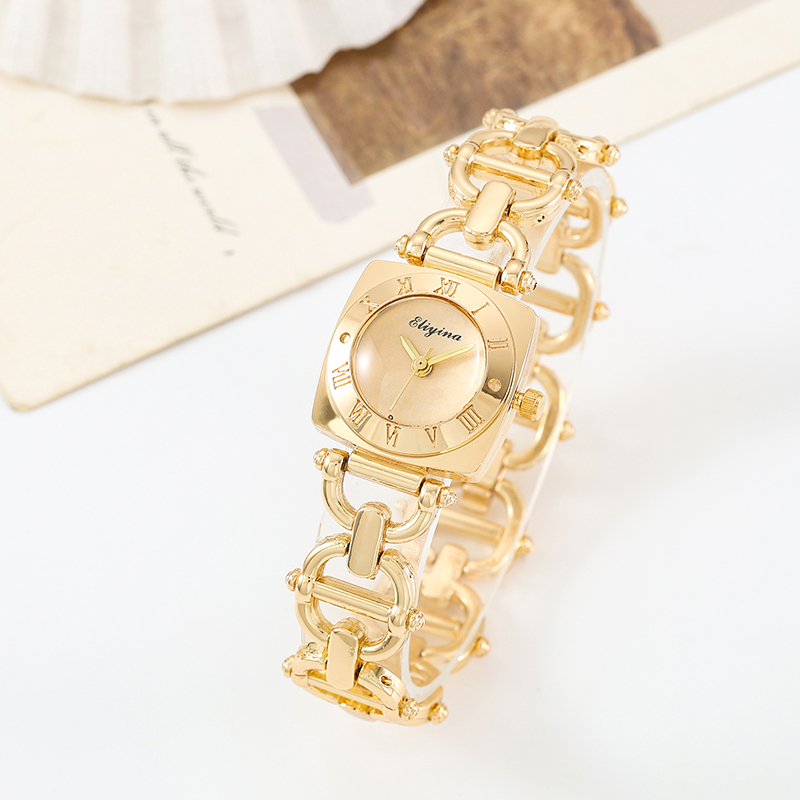 Women's Watch Gold Stainless S - Luxury Watch Square 评论和价格