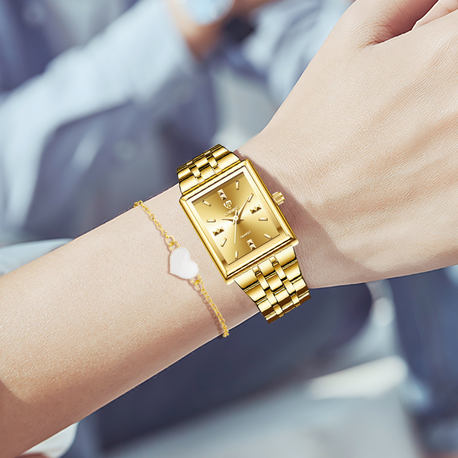LIEBIG Luxury Simple Quartz Wr - Luxury Watch List 评论和价格
