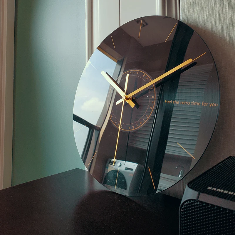 Luxury Silent Wall Clock Livin - Luxury Watch Europe 评论和价格