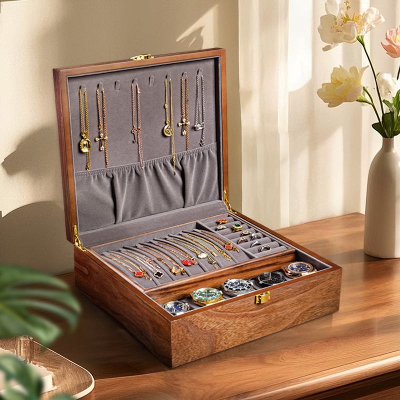Wooden Jewelry Boxes Luxury Ne - Luxury Watch E Jewellery 评论和价格