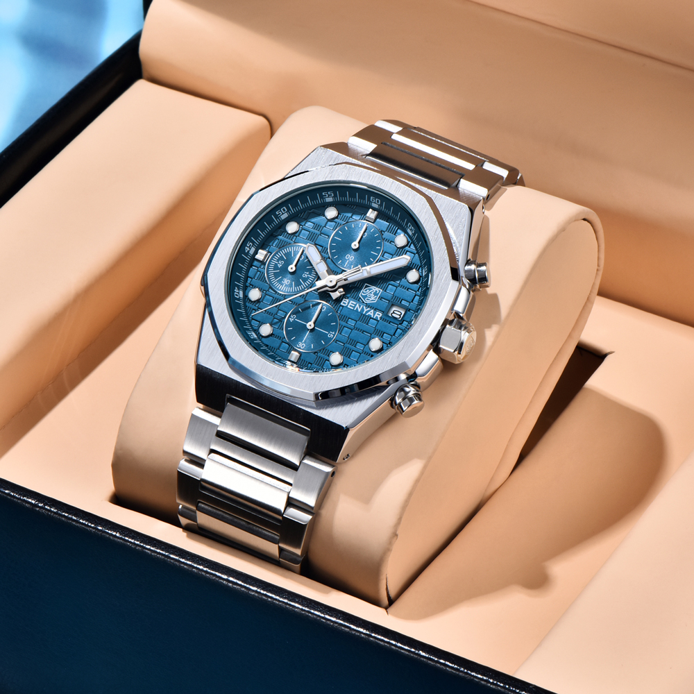 2025 New BENYAR Men's Watches  - Luxury Watch Design 评论和价格