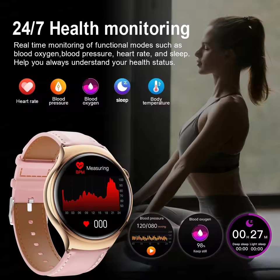 2026New Lady Smart Watch Women - Compass Watch Luxury 评论和价格