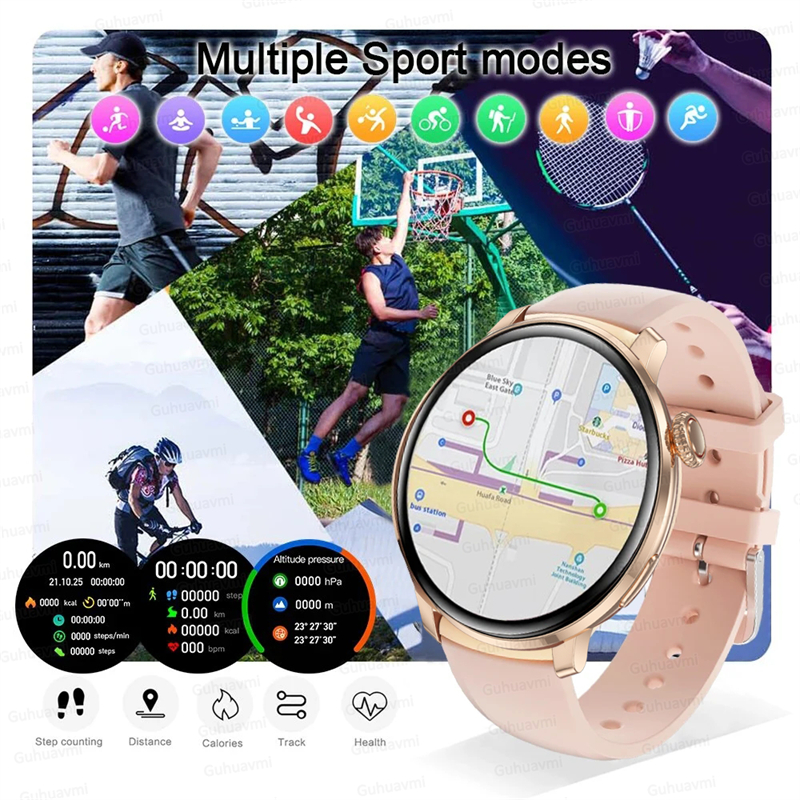 2026New Lady Smart Watch Women - Compass Watch Luxury 评论和价格
