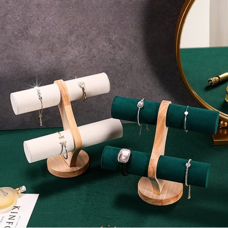 Solid Wood Bracelet Stand Luxu - Luxury Watch E Jewellery 评论和价格