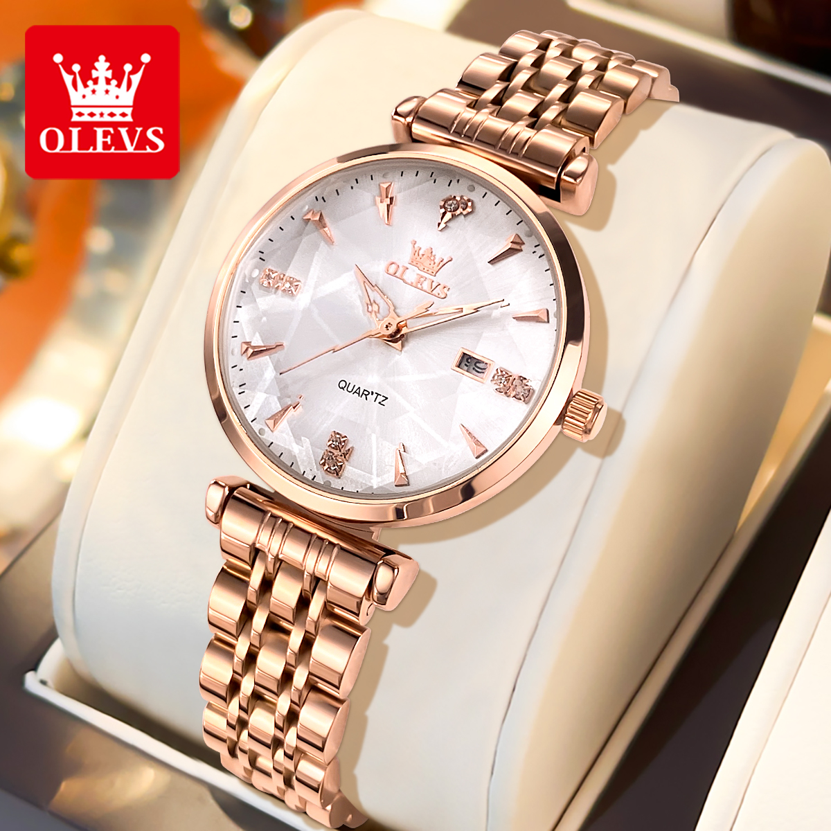 OLEVS brand beautiful women's  - Luxury Watch For 评论和价格