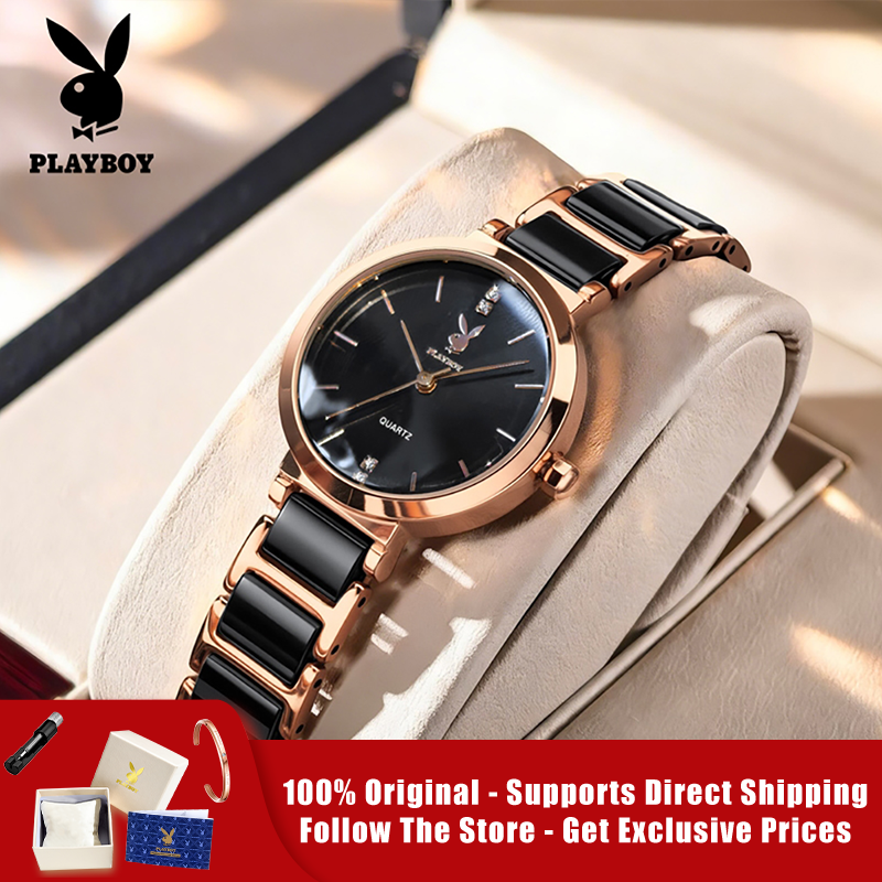 PLAYBOY 3128 Brand original au - Luxury Watch For 评论和价格