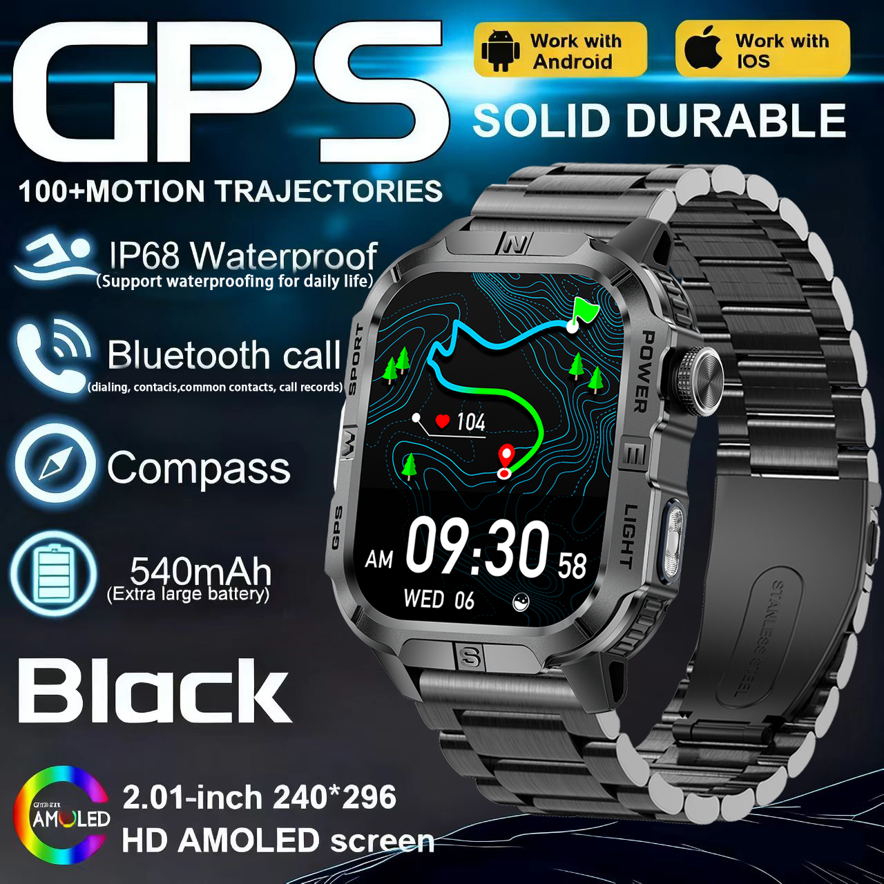 2026 smart watch men 2.01 Ultr - Compass Watch Luxury 评论和价格