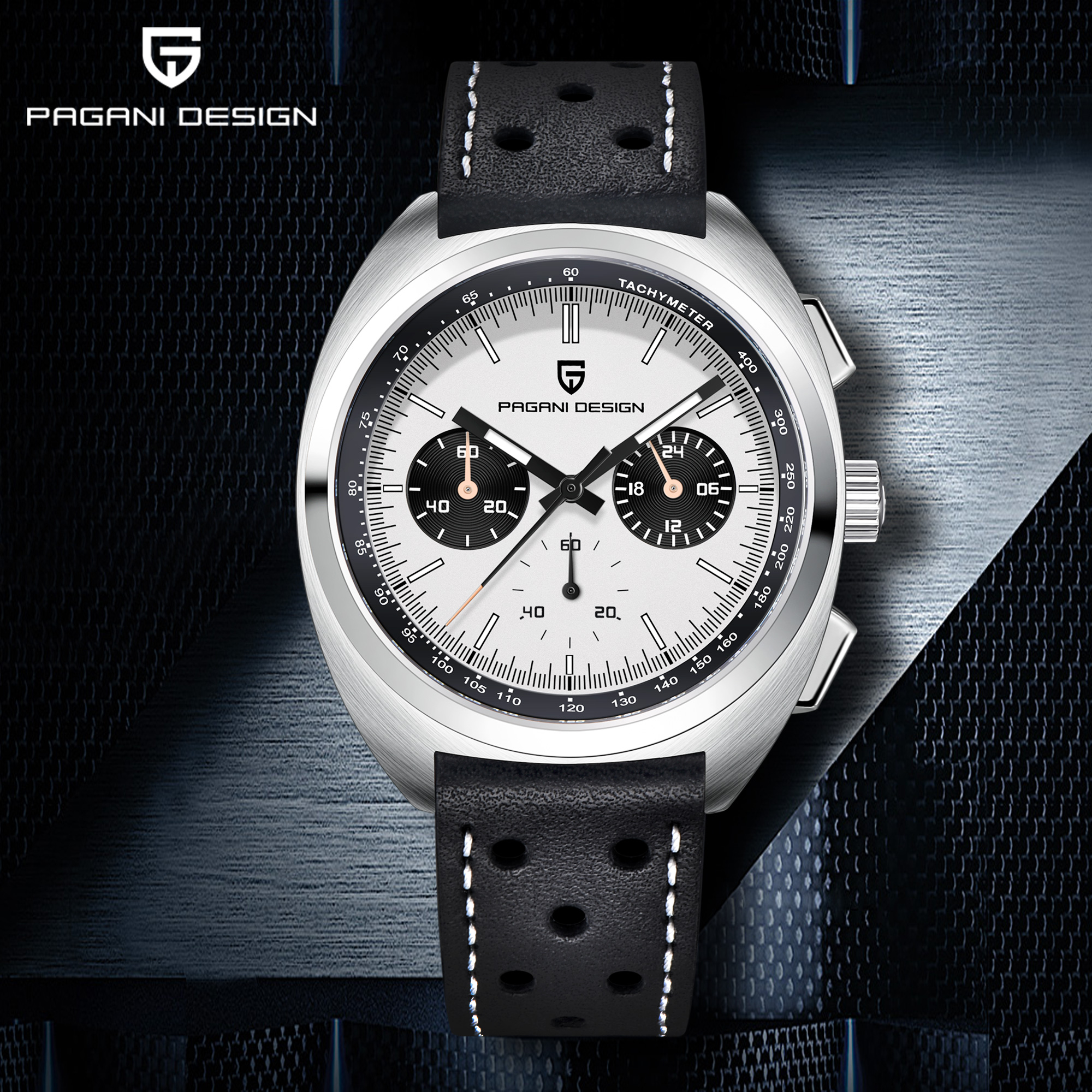 PAGANI DESIGN Watches Top Quar - Compass Watch Luxury 评论和价格