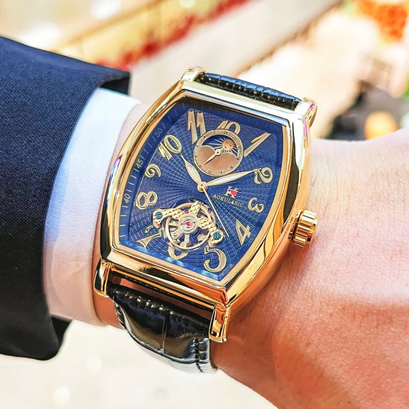 Luxury Business Barrel-Shaped  - Luxury Watch Europe 评论和价格
