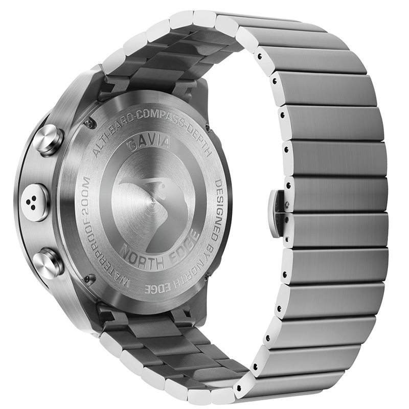NORTH EDGE GAVIA2 Men's Dive 5 - Compass Watch Luxury 评论和价格