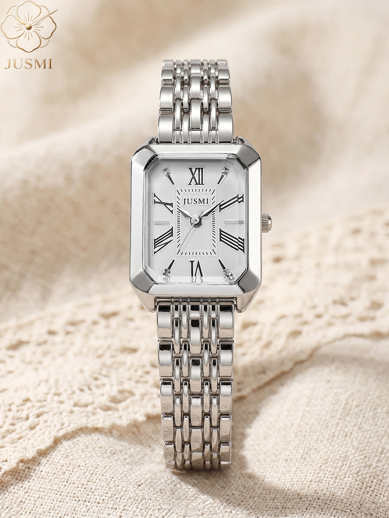 1pcs/set JUSMI Women's Square  - Luxury Watch Square 评论和价格
