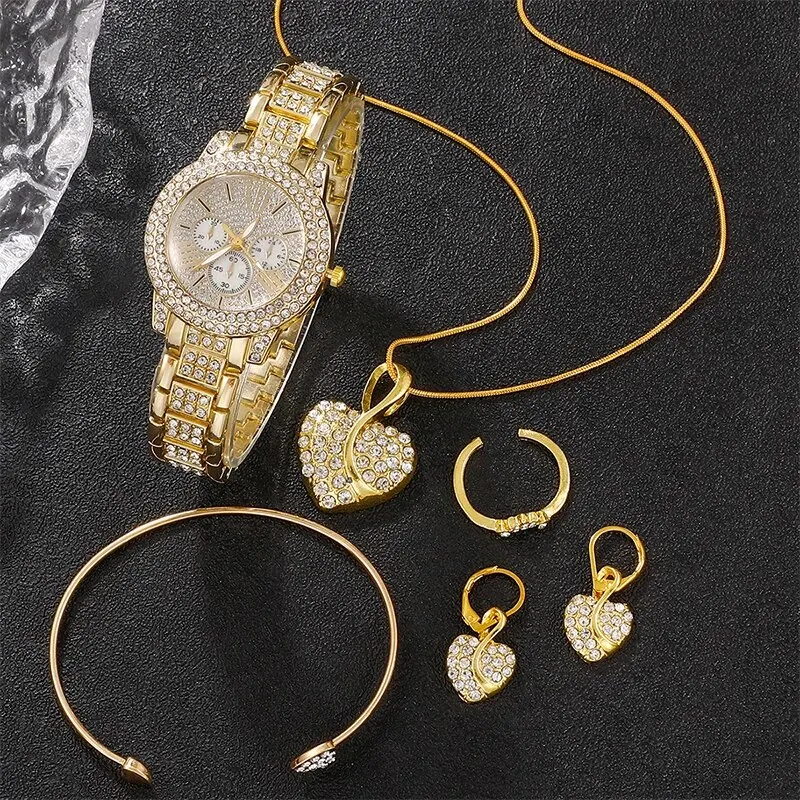 Women's Quartz Watch Gold Luxu - Luxury Watch For 评论和价格