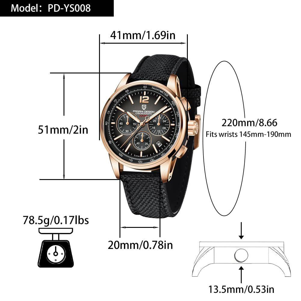 PAGANI DESIGN New Mens Watch 4 - Luxury Watch Design 评论和价格