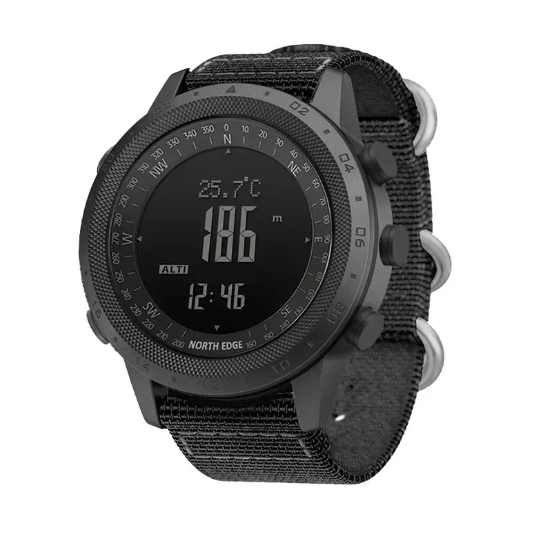 Men Digital Watch NORTH EDGE D - Compass Watch Luxury 评论和价格