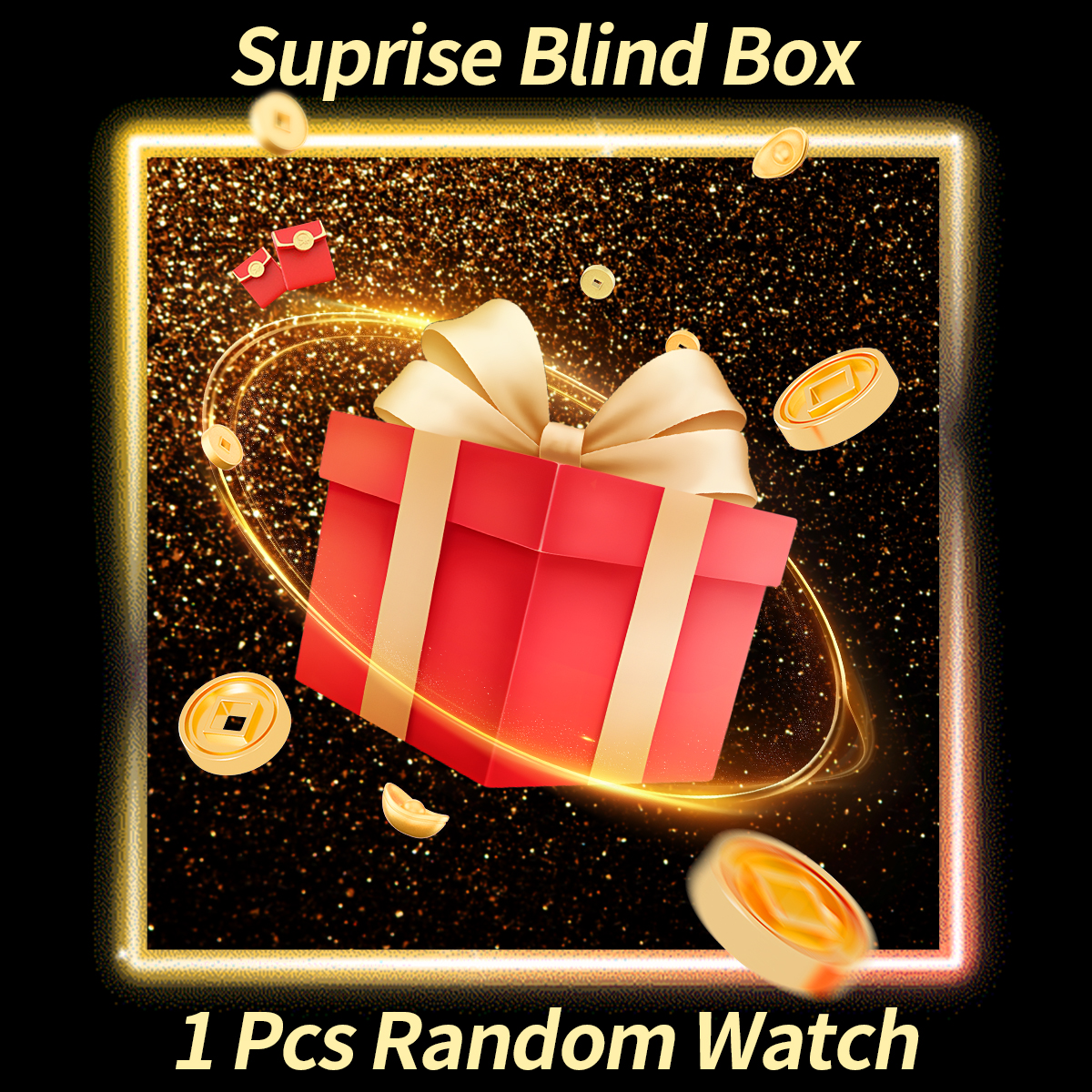 1PC Surprise Mystery Watch Bli - Luxury Watch For 评论和价格