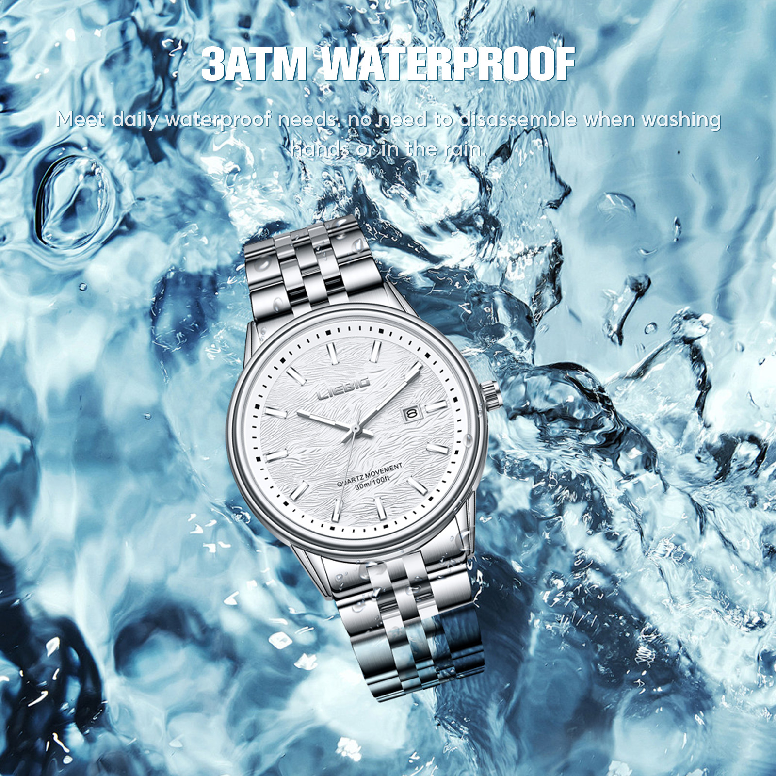 LIEBIG New Stainless Steel Str - Luxury Watch List 评论和价格