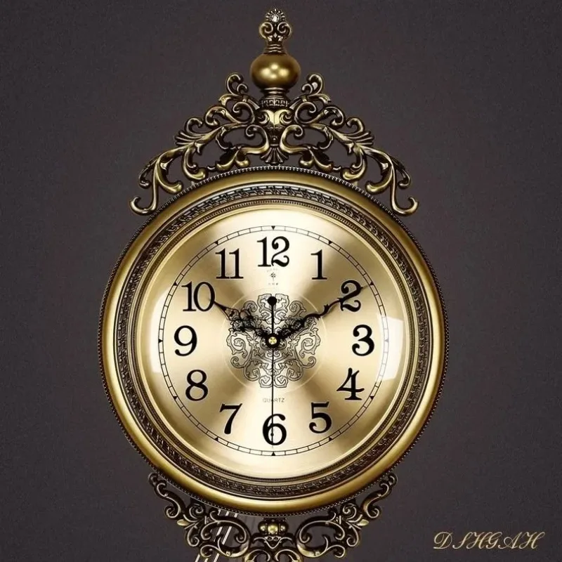 Large Luxury Gold Wall Clock L - Luxury Watch Europe 评论和价格