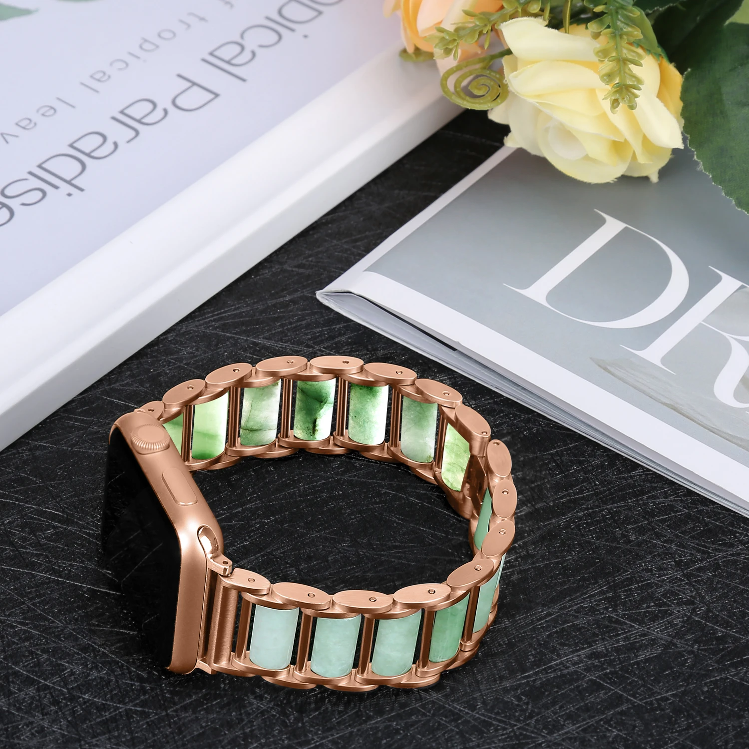 Emerald Jewellery+Metal Strap  - Luxury Watch E Jewellery 评论和价格