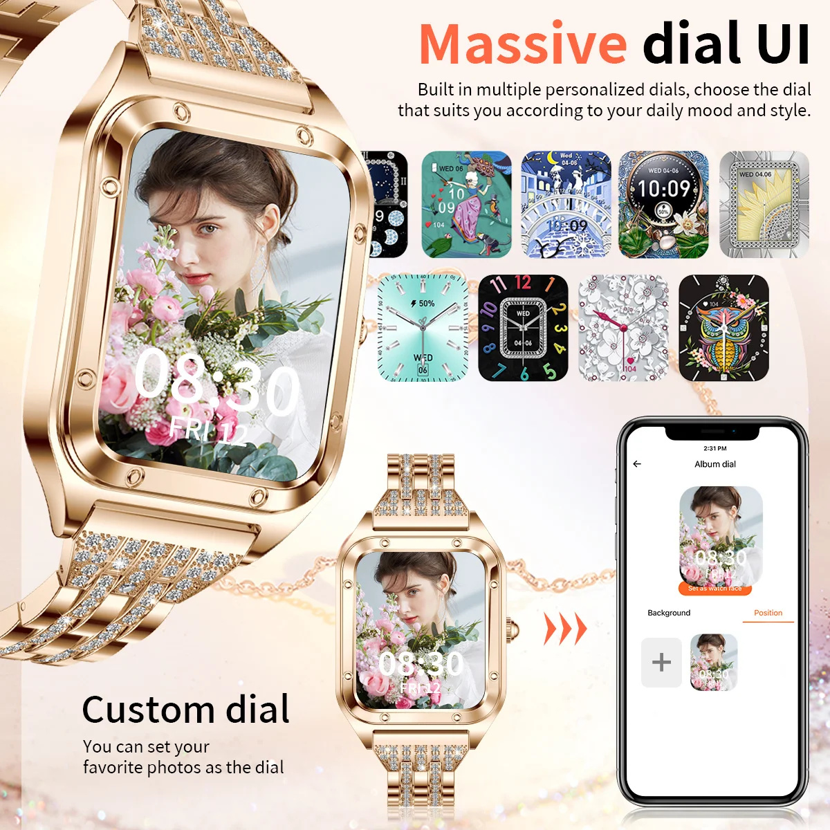 1.57Inch Top Luxury Smart Watc - Compass Watch Luxury 评论和价格