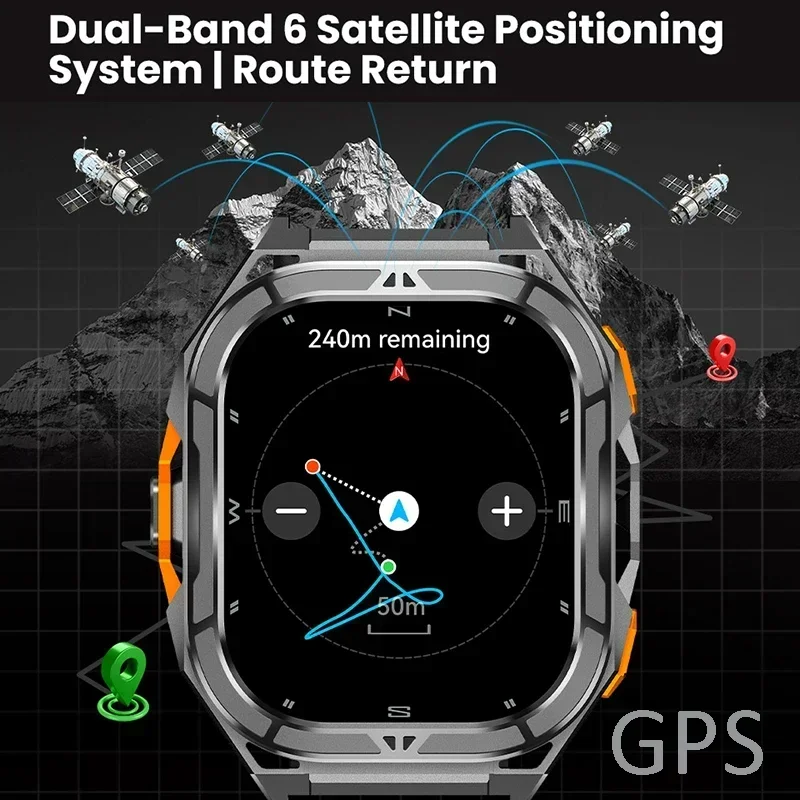 Luxury AMOLED Smartwatch Real  - Compass Watch Luxury 评论和价格