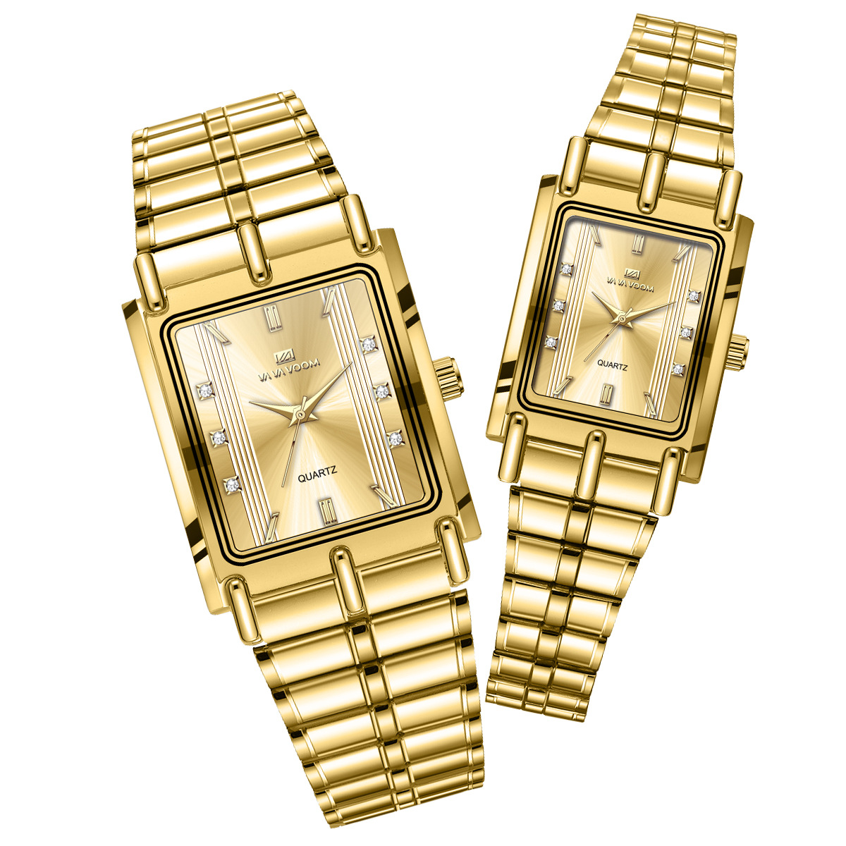 Luxury Couple Stainless Steel  - Compass Watch Luxury 评论和价格