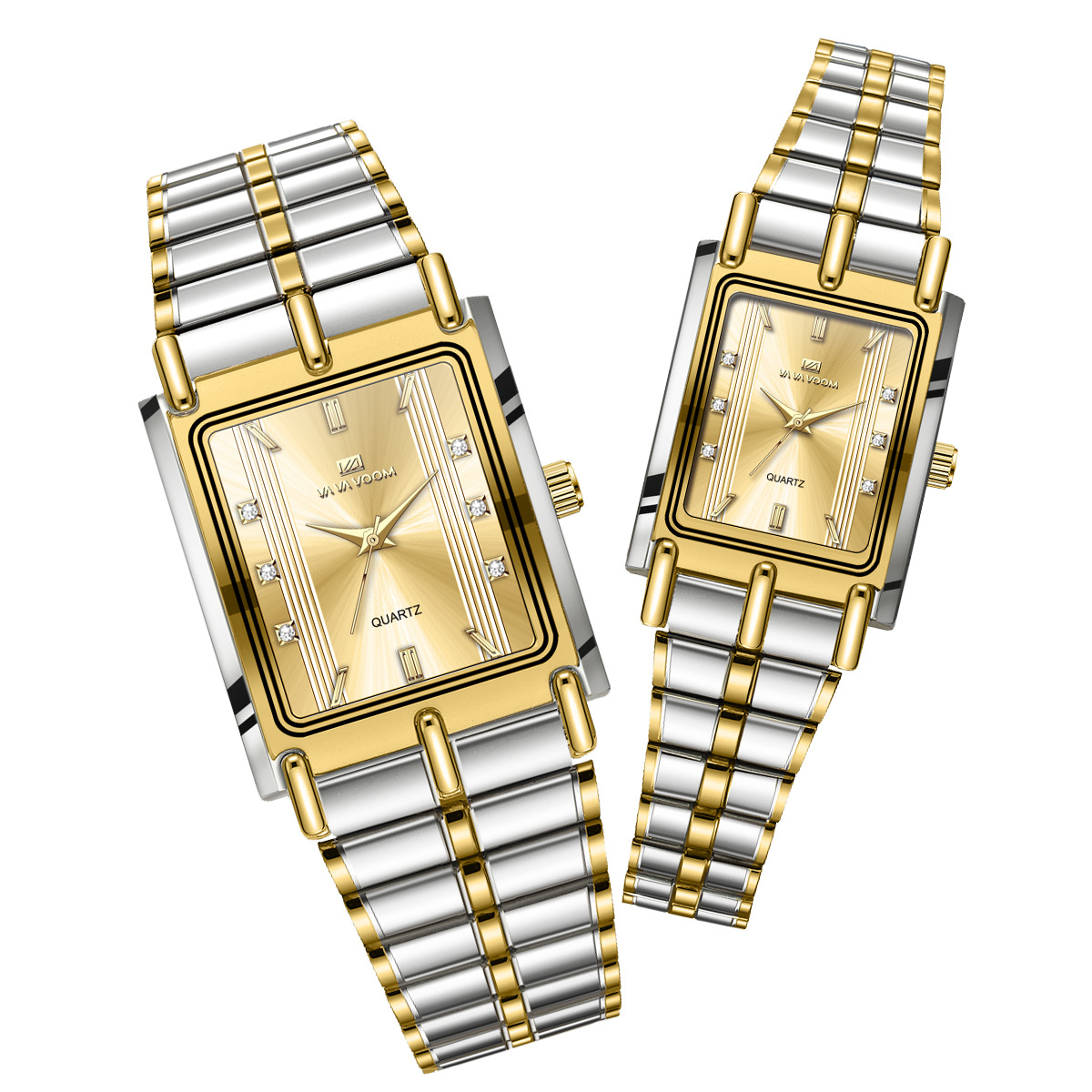 Luxury Couple Stainless Steel  - Compass Watch Luxury 评论和价格