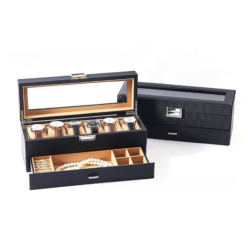 Leather Jewelry Box Retro Luxu - Luxury Watch E Jewellery 评论和价格