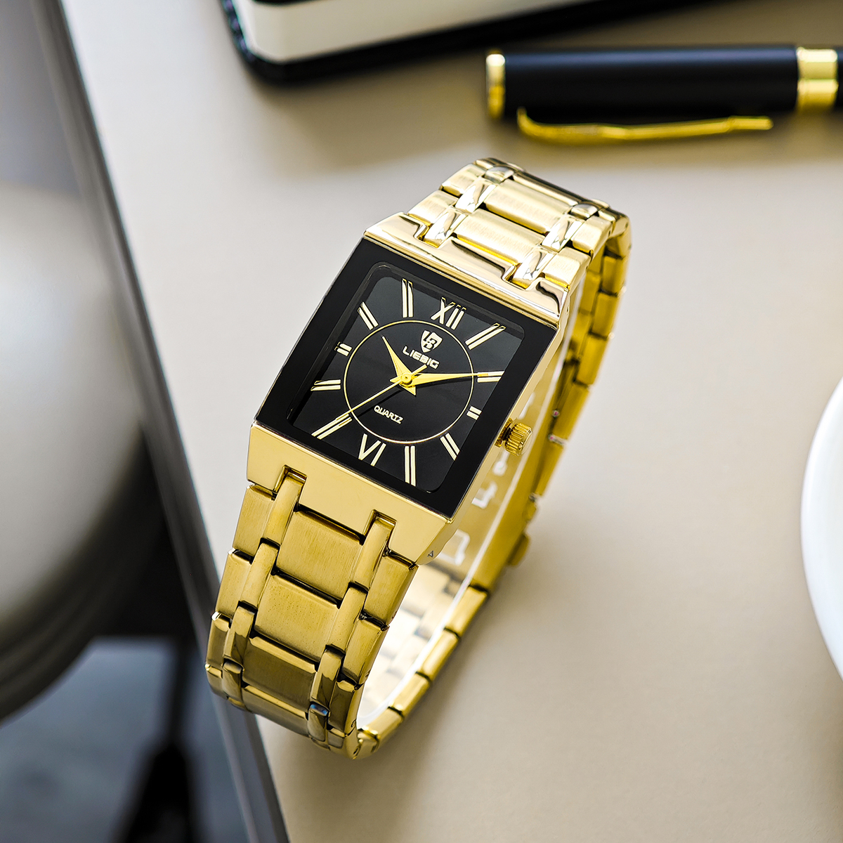 LIEBIG Fashion Simple Stainles - Luxury Watch List 评论和价格