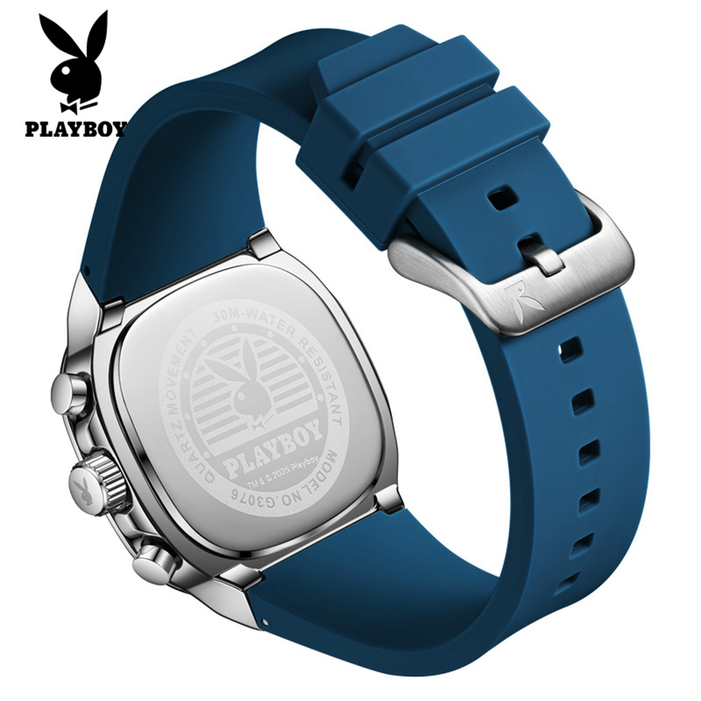 PLAYBOY 3076 Brand original au - Luxury Watch Square 评论和价格