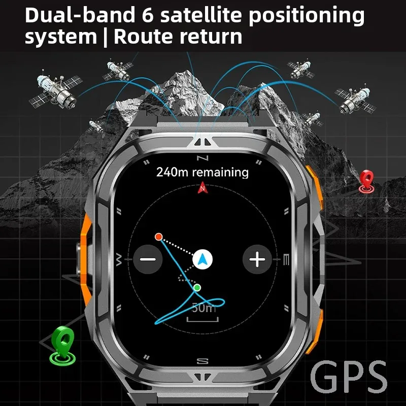Luxury AMOLED Smartwatch Real  - Compass Watch Luxury 评论和价格