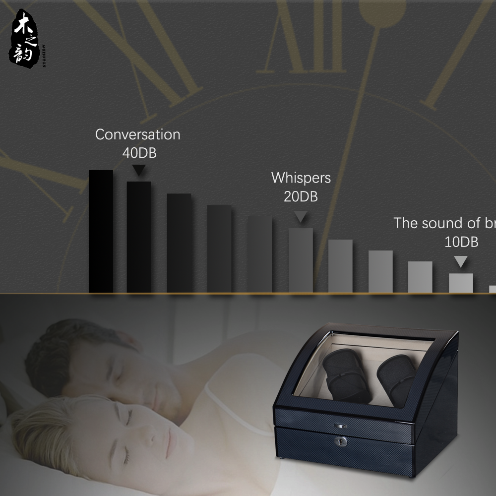 4+4 Watches Winder Box for Aut - Quiet Luxury Watch Men 评论和价格