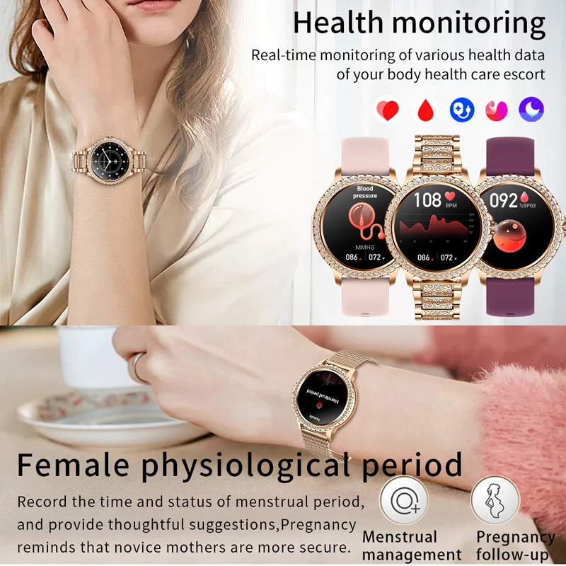 Fashion Luxury Gold Women Smar - Compass Watch Luxury 评论和价格